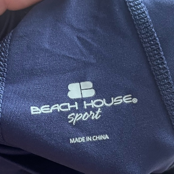 Beach house sport nwt navy zip rash guard long sleeve upf 50+ top - Picture 5 of 12